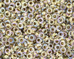 TOHO Rainbow Crystal (with Gold Lining) Demi Round 11/0 Seed Bead