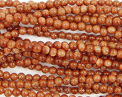 Goldstone Round 3mm