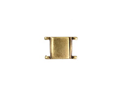 Cymbal Axos II Antique Brass (plated) Magnetic Clasp for 11/0 Delica Beads 13x9mm