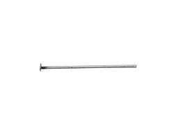 Antique Silver (plated) Head Pin 1", 21 gauge