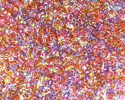 Miyuki Delica Sparkling Lined Tutti Frutti Mix (DB0982) 11/0 Seed Bead