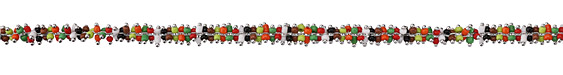 Zola Elements Harvest Multi Color Seed Beads on Imitation Rhodium (plated) Chain