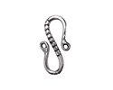 Mykonos Antique Silver (plated) Pebbles S-Hook 24x12.5mm