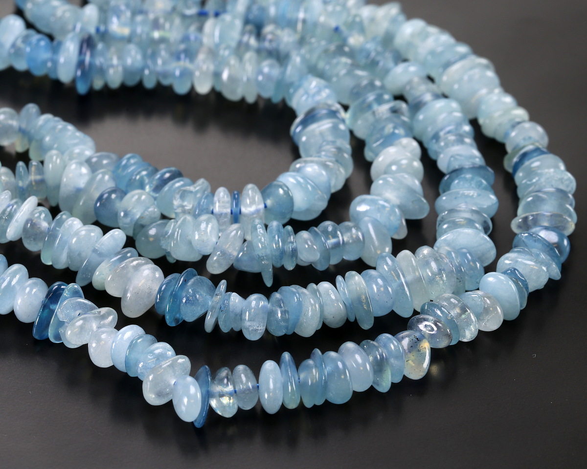Aquamarine (A) Chips 2-5x5-12mm