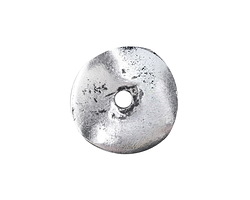 Mykonos Antique Silver (plated) Washer 20mm