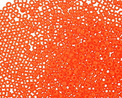 TOHO Opaque Sunset Orange Round 11/0 Seed Bead