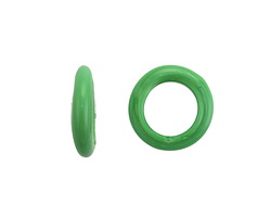 African Recycled Glass Sage Dogon Mini Ring 10-14mm