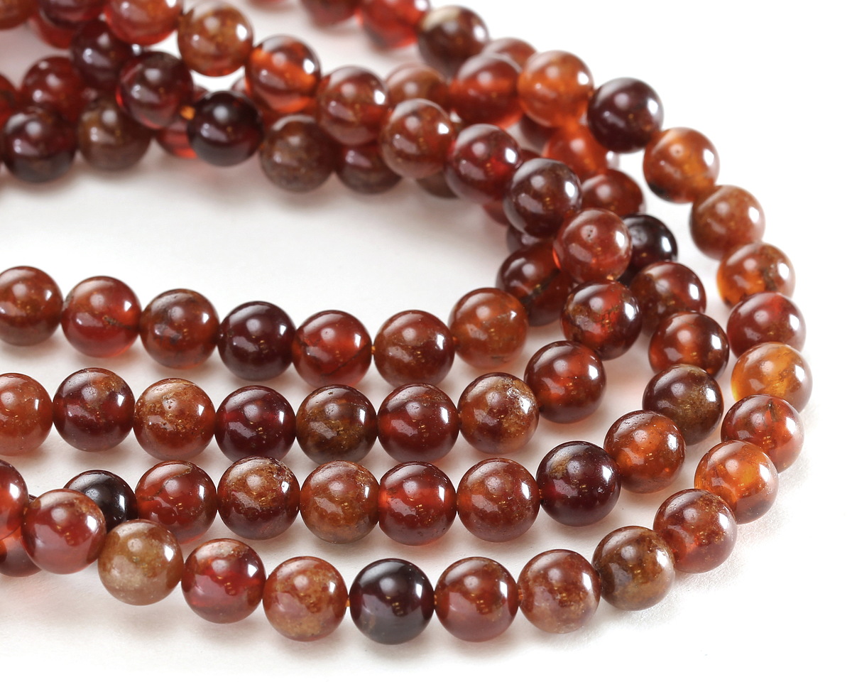Hessonite Round 6mm