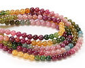 Tourmaline (AA - Ombré) Round 6mm, loop