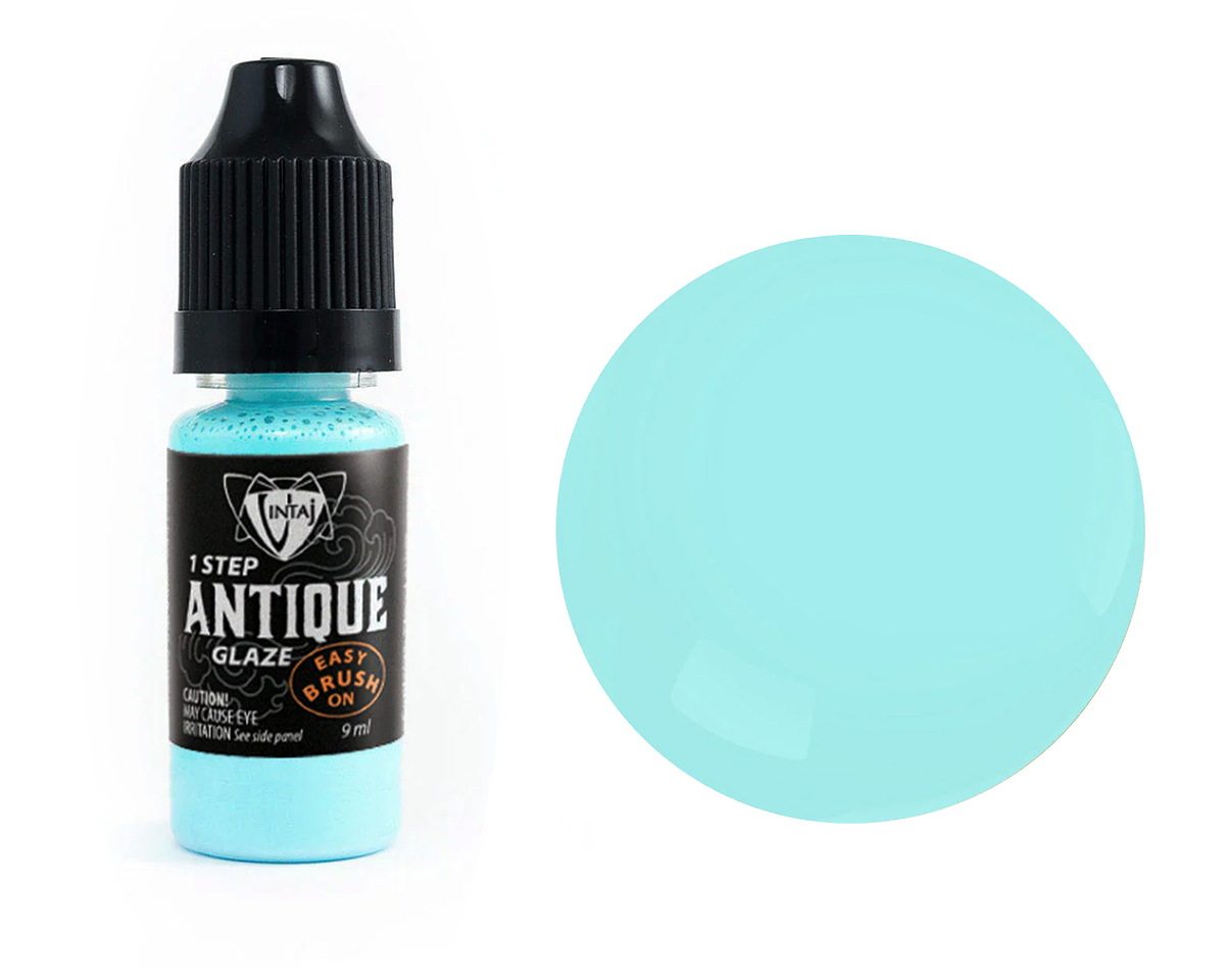 Vintaj 1 Step Pale Blue Antique Glaze 9ml