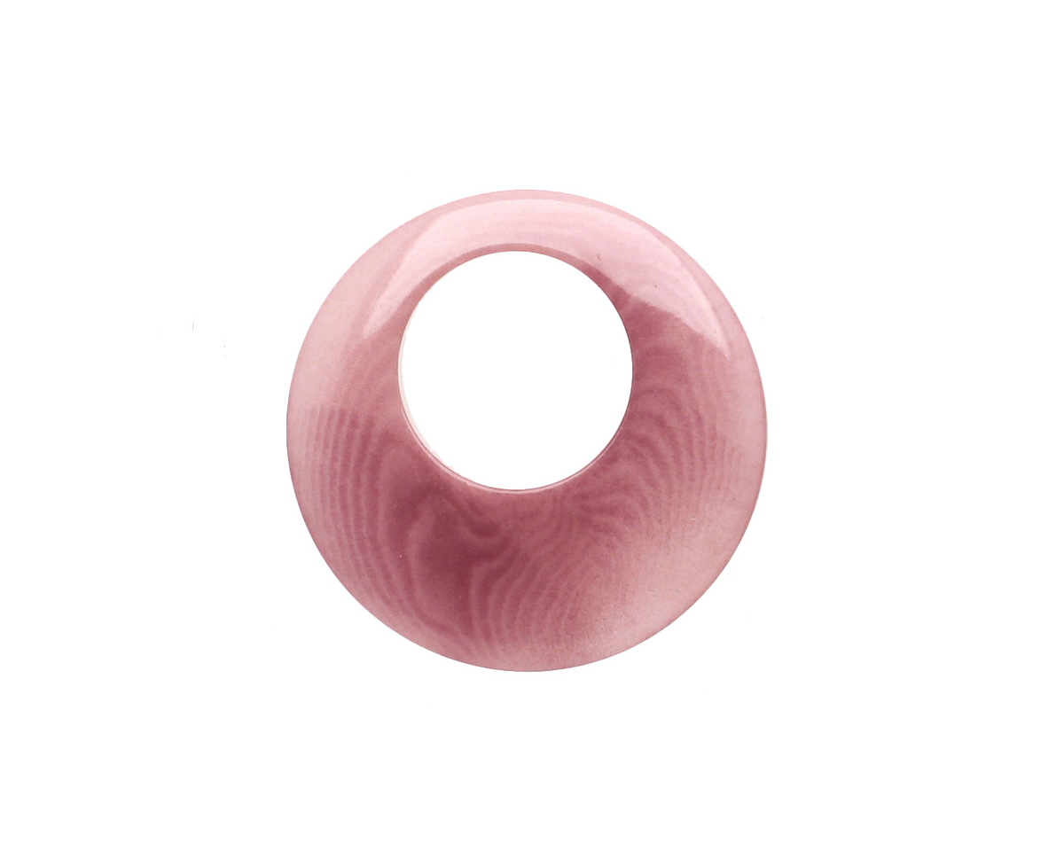 Tagua Nut Wisteria Gypsy Hoop 25mm