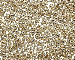 TOHO PermaFinish Galvanized Aluminum Round 8/0 Seed Bead