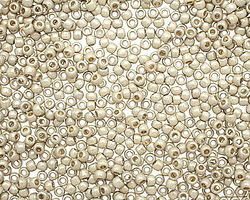 TOHO PermaFinish Matte Galvanized Aluminum Round 11/0 Seed Bead