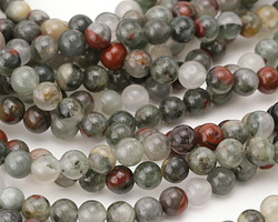 African Bloodstone Round 6mm