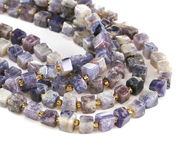 Iolite Irregular Cube 6-8mm
