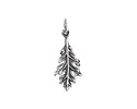 Nina Designs Sterling Silver Oak Leaf Charm 9x24mm
