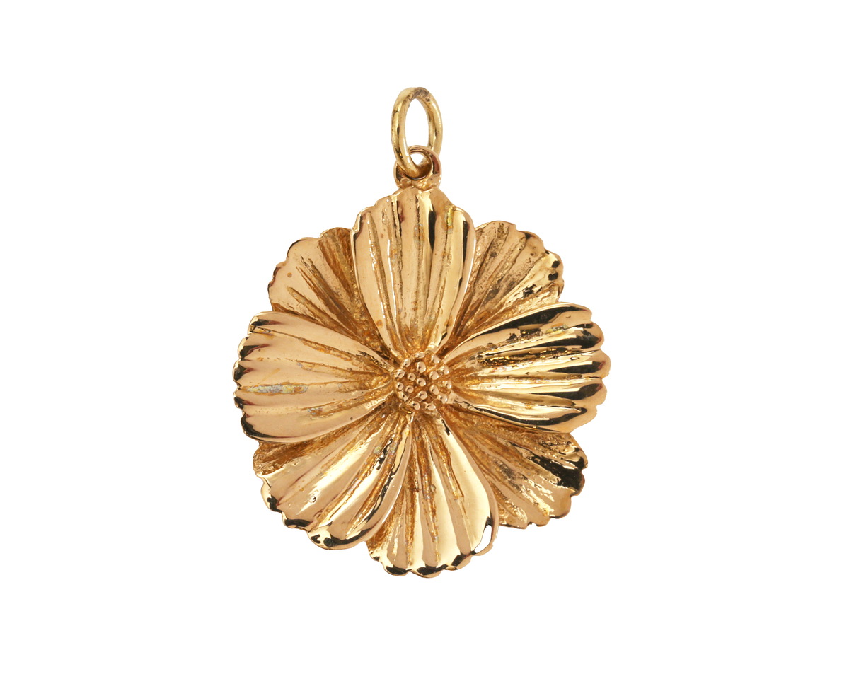 Nina Designs Bronze Cosmos Blossom Focal 21x28mm