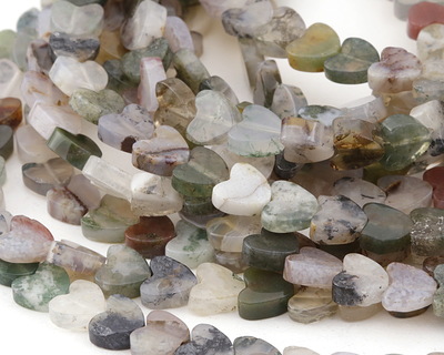 Fancy Jasper Heart 6mm