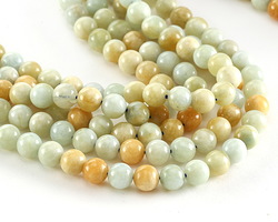 Yellow Aquamarine (multi) Round 6mm