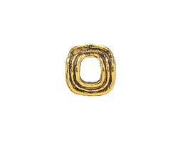 Mykonos Antique Gold (plated) Open Frame 13mm