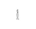 Antique Silver (plated) Tiny Fish Focal 3x12mm