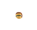 Recycled Tennis Racket Wood Bead 8mm