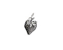 Nina Designs Sterling Silver Strawberry Charm 9x17mm