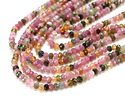 Tourmaline (A) Faceted Rondelle 2x3mm