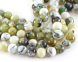 Green Moss Opal Round 10mm