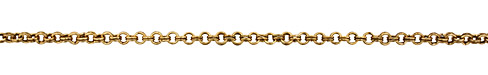 Antique Gold (plated) Double Cable Chain