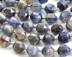 Kyanite Energy Tube 10x9mm Beads