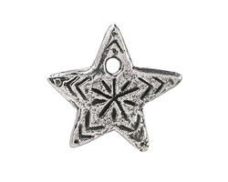 Green Girl Pewter Archaic Star 25mm