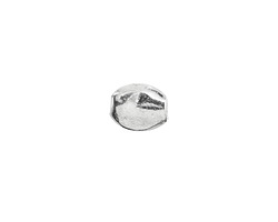 Mykonos Silver (plated) Pinch Bead 9x7mm