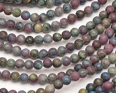 Ruby Apatite Round 6mm