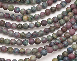 Ruby Apatite Round 6mm