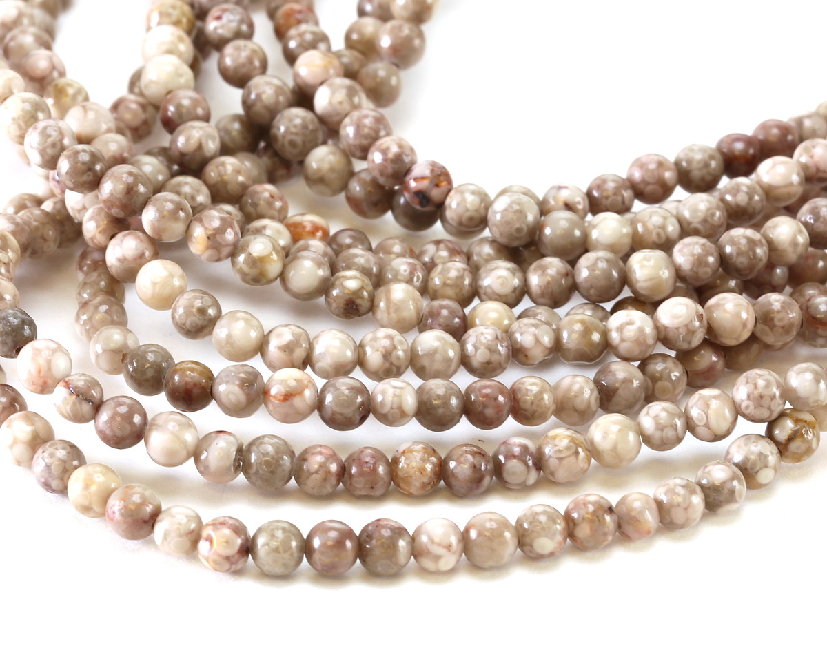 Orbicular Jasper Round 4.5-5mm