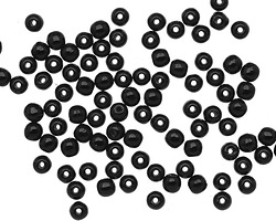 Czech Glass Jet Round 3mm