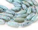 Aqua Terra Agate Rice 28-30x12-14mm