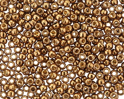 TOHO PermaFinish Galvanized Medal Bronze Round 8/0 Seed Bead