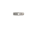 Mykonos Silver (plated) Thin Bar 2x14mm