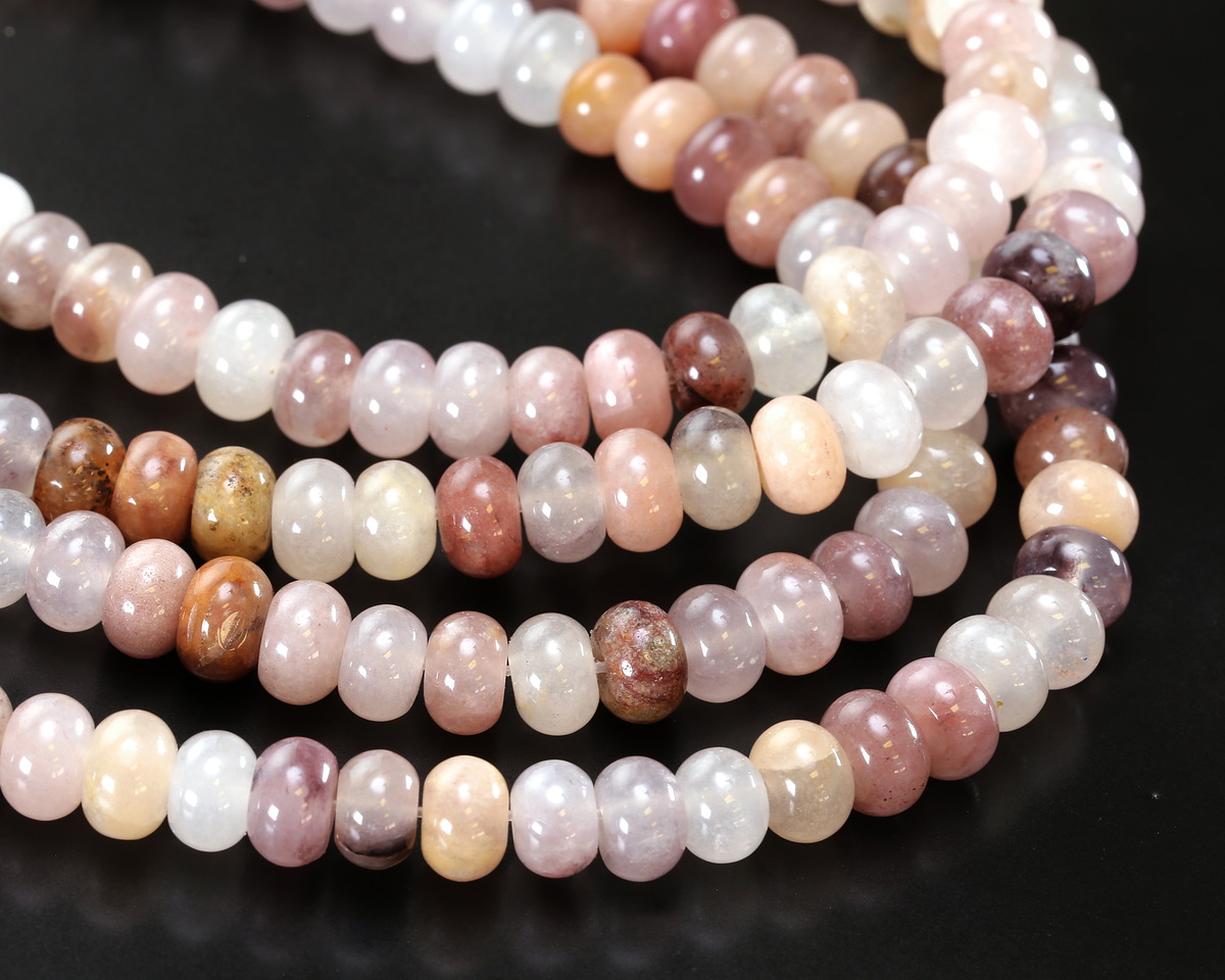 Purple Aventurine Rondelle 5x8mm