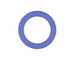 Royal Blue Beach-Style Glass Ring 27mm