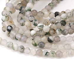 Tree Agate Round 4mm