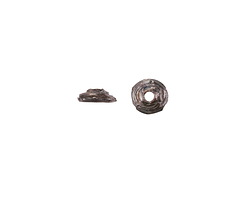 Mykonos Antique Copper (plated) Bird's Nest Bead Cap 2.5x6.5mm
