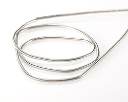 Beadalon Sterling Silver French Wire, 0.70mm, 30.4cm/12in