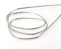 Beadalon Sterling Silver French Wire, 0.70mm, 30.4cm/12in