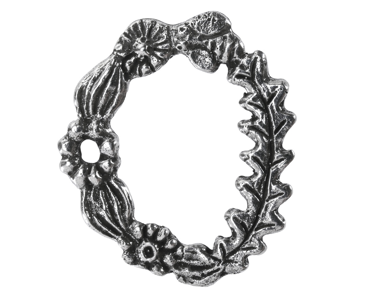 Green Girl Pewter Chatelaine Focal 30x35mm