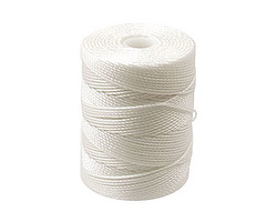 C-Lon White (.5mm) Bead Cord