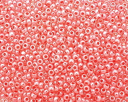 TOHO Ceylon Impatiens Pink Round 11/0 Seed Bead