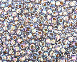 TOHO Rainbow Light Sapphire (with Gold Lining) Round 6/0 Seed Bead